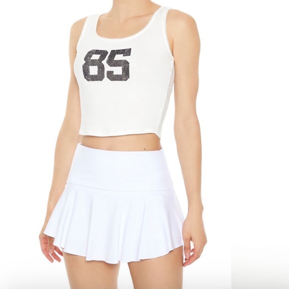 Forever 21 White Skirt - Picture 3 of 6